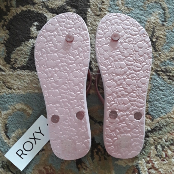 7x*Host Pick*Roxy adorable flip flop sandals - Picture 11 of 16